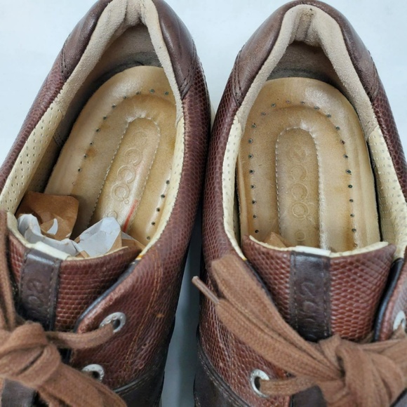 Ecco Mens Leather Round Toe Low Golf Shoes Size 46 main image 10